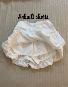 White Bubble Skirt