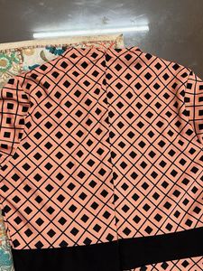 Patterned Bodycon Dress