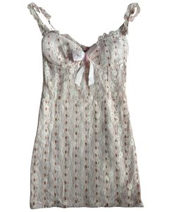 lolita Lace Floral Slip Dress