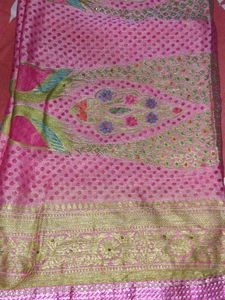 Beautiful Pink Saree