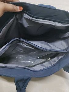 Stylish Navy Blue Tote Bag