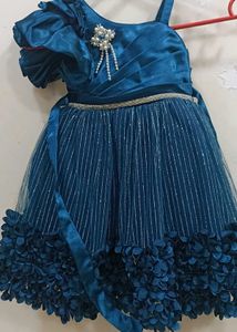 Sparkling Blue Party Dress
