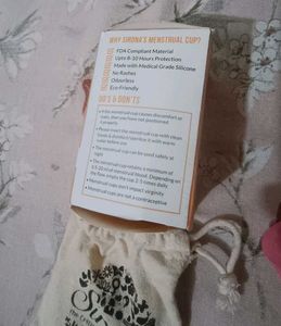 Sirona Menstrual Cup with Pouch