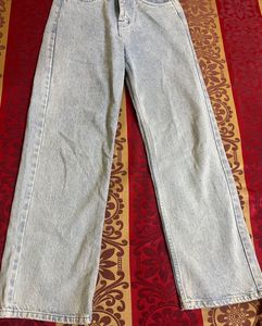 Light Wash Wide Leg Jeans