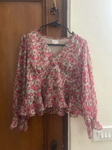 Floral Print Blouse