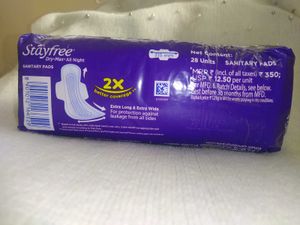 Combo Stayfree Dry Max All Night 42 Sanitary Pads
