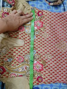 Heavy Work Embroidery Kurti With dupatta
