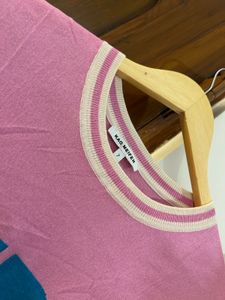 Pink 'PURE' Graphic Sweater