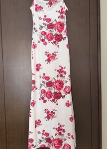 Elegant Floral Maxi Dress