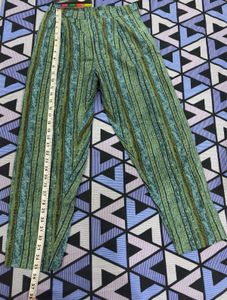 Green Block Print Kurta