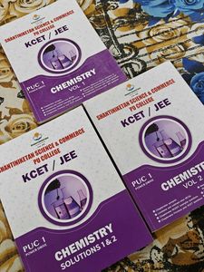 KCET/JEE Chemistry Books for PUC 1