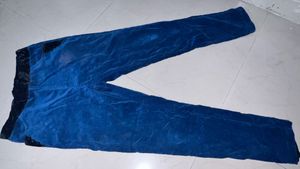 Stylish Wide Leg Corduroy Velvet Pants