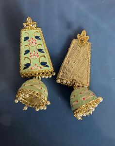 Beautiful Designer Jhumka Earrings