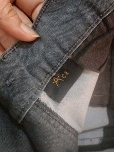 Blue denim cotton Pants