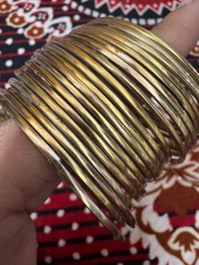 2 Gorgeous Gold Bangle Set