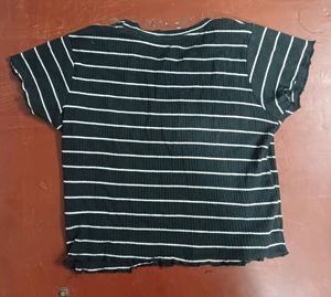 Zara black&amp;white top