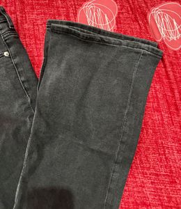 H&amp;M Dark Wash Flared Jeans