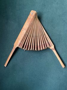 Cane handcrafted fan