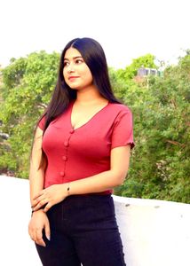 Red ♥️ cute Top