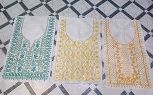 Neck embroided patches multicolour combo of 20 New