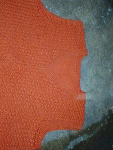 Red Sweater Vest