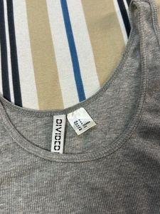 Grey Tank Midi Dress