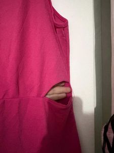 Magenta Bodycon Dress