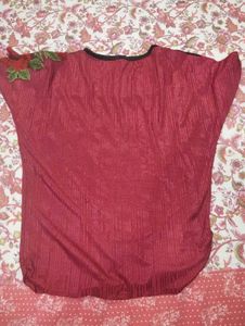 Stylish Rose Applique T-Shirt