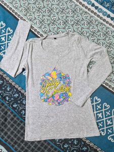 Juicy Couture Graphic Long Sleeve Tee
