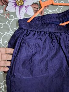 Women's Purple Kurta Set with Pants