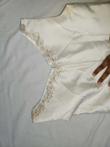 Elegant White Gown