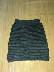 Olive Green Mini Skirt