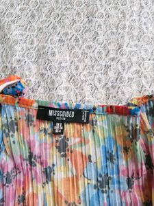 Floral Wrap Crop Top