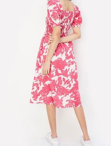 Chic Floral Print Summer Dress