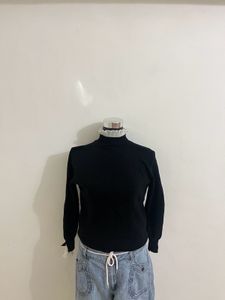 Black Turtleneck Korean style Sweater
