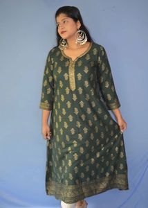Beautiful Green Ethnic Dress
