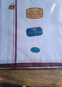 2  Pieces  Khadi Cow Brand Dhoti /