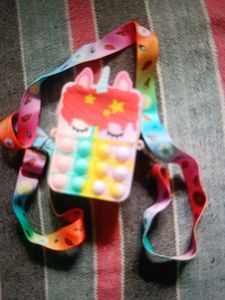 Unicorn shaped baby pouch