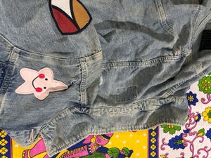 Zara Denim Jacket with Patch