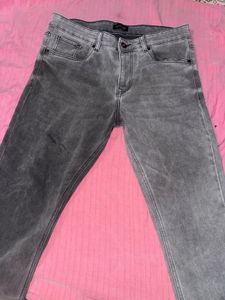 Jack and jones Men's Grey Wash Jeans