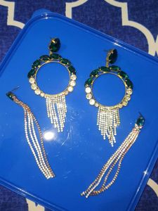 Sparkling Dangle Earrings