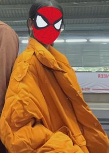 Orange Puffer Jacket