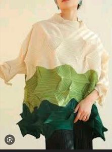 Unique Pleated Top