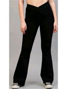 Flared Black Jeans | Size 26in