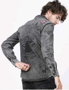 Locomotive Regular Fit Washed Shirt