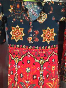 Vibrant Printed black Co-ord set
