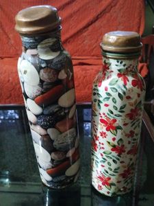 Decorative Copper Water Bottles