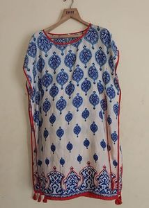 Bohemian Print Kaftan Kurta