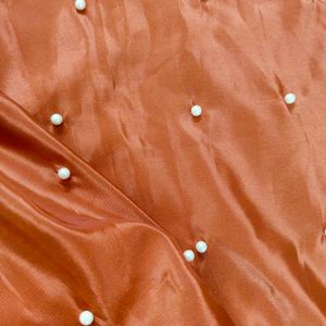 Elegant Embroidered unstitched suit, dress materia