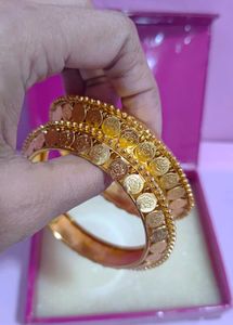 Gold Coin Bangles(New Without Tag)